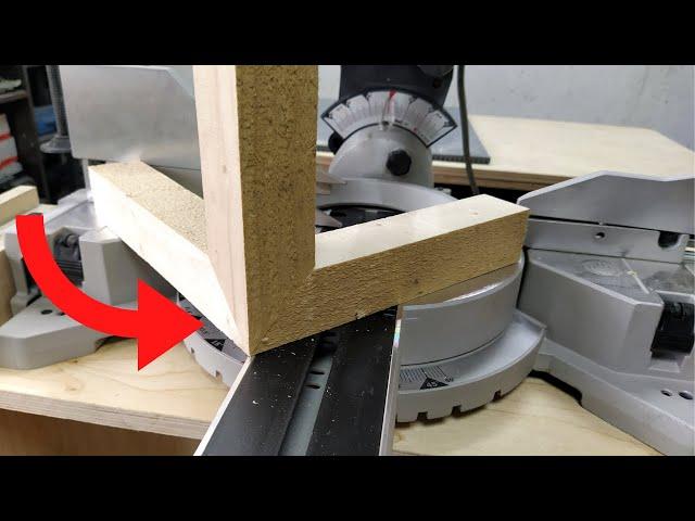 Few people know this miter saw secret! 100% working and helpful TIPS!