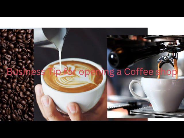 Coffee business basics