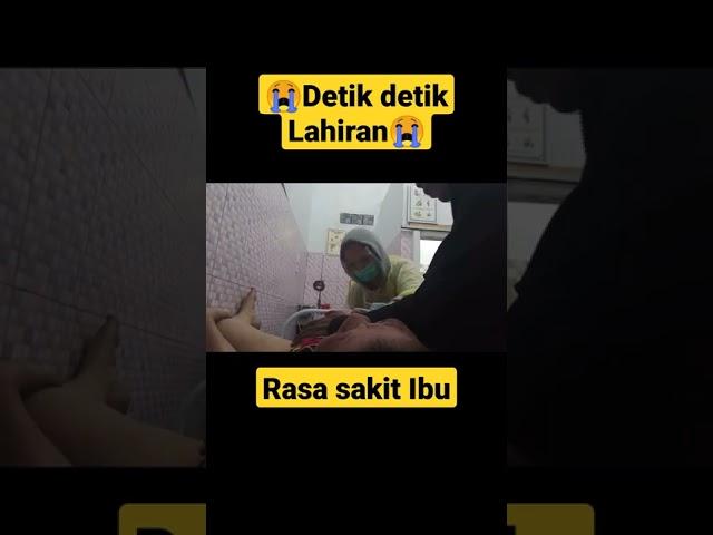 Viral detik detik Melahirkan