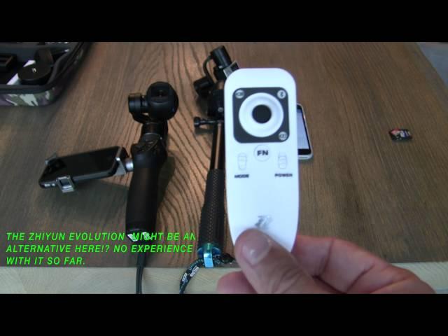 Dji Osmo vs. GoPro Hero 4 & Zhiyun Rider M, Review, Sound, Stabilization, 120FPS