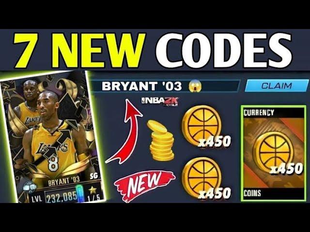  UPDATE  REDEEM ️ NBA 2k Mobile REDEEM CODES 2024  NBA 2k Mobile REDEEM CODE 2024