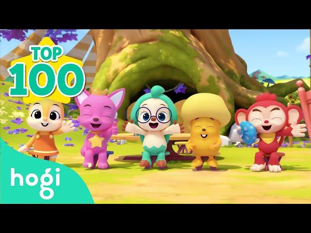 [TOP100] Kids' Favorite Songs｜Boo Boo Song + More｜Hogi Pinkfong