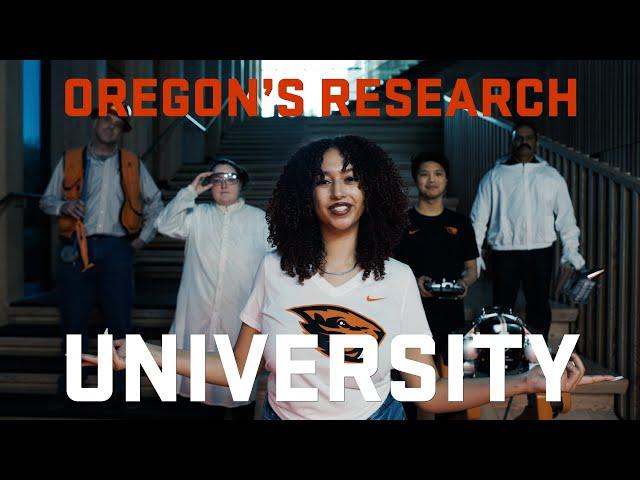 We Are Oregon's Research University