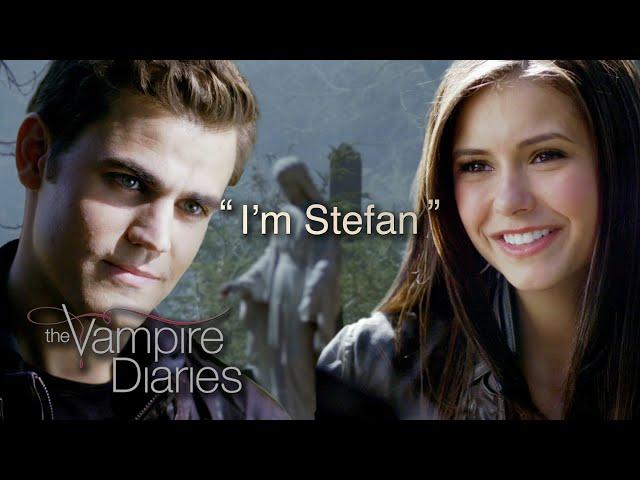 Stefan And Elena Meet For The First Time | The Vampire Diaries