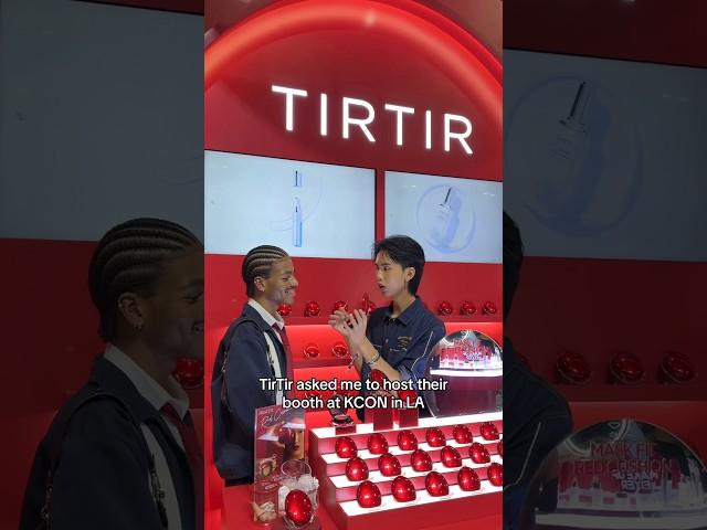 TirTir invited me to host their booth at KCON LA ️