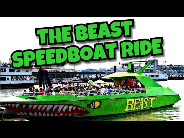 THE BEAST SPEEDBOAT RIDE