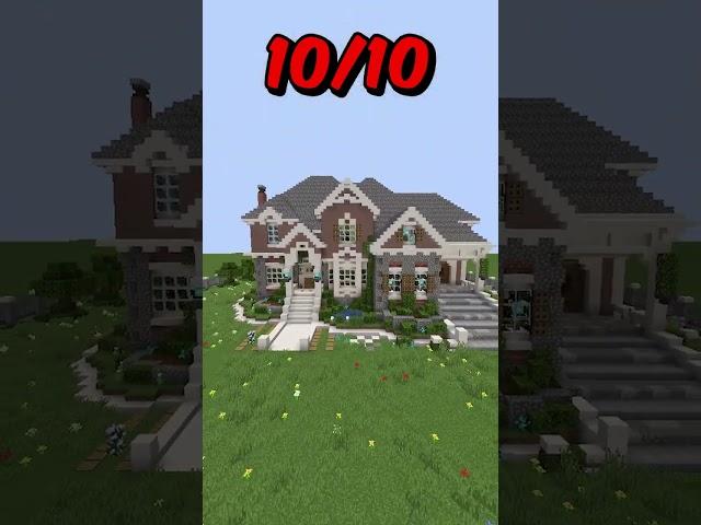 NOOB vs PRO vs HACKER: Minecraft House  #shorts