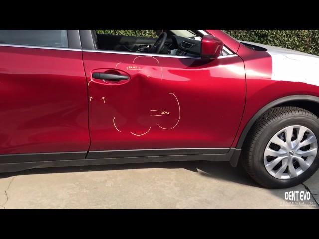 Dent Repair/Brand New Nissan Rogue Kick Damage