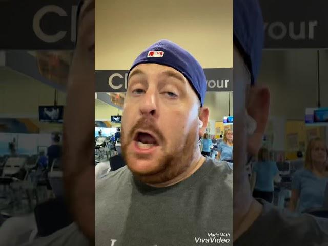 The Android guy that works at the Apple store. Shot and edited while walking on a treadmill.