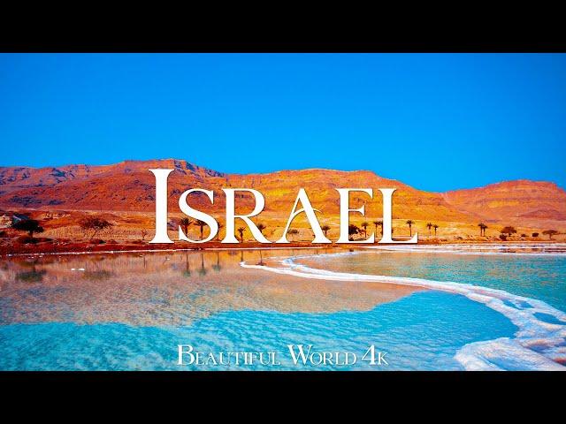 Israel 4K Drone Nature Film - Peaceful Piano Music - Natural Landscape