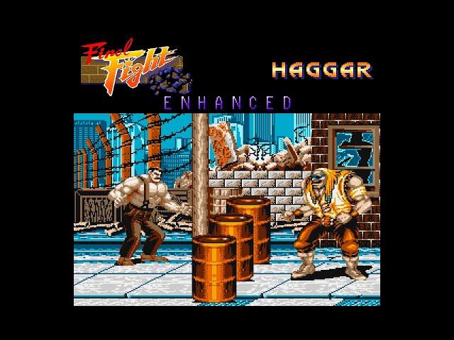 Final Fight: Enhanced - Haggar (Full Game - Amiga 600 ECS)