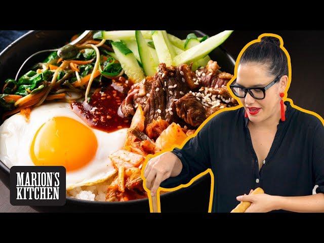 My easy Korean beef rice bowl you can make any night of the week | Beef Bibimbap | Marion's Kitchen