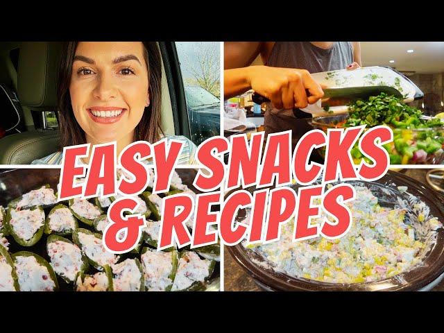 EASY SNACKS AND MEALS FOR THE NEW YEAR! COOKING ON AN BUDGET AT HOME | CHEAP AND EASY MEALS