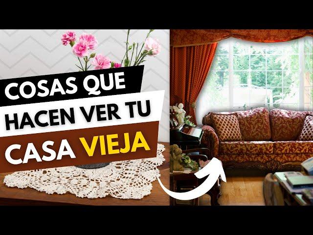 Estas COSAS que hacen VER  TU CASA MUY VIEJA  Home decor