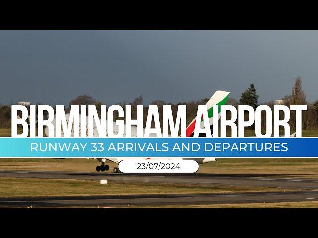 Aero Tv / Live at Birmingham Airport 23Jul24 Part 2 #aviation #livestream #live
