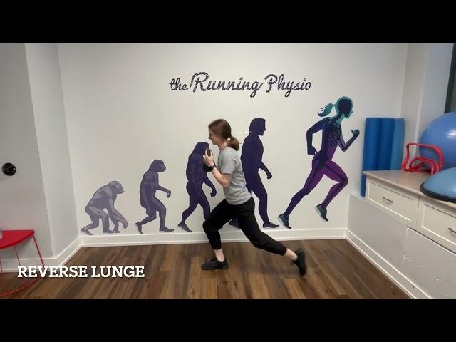 Hill Strength Training for Runners - Reverse Lunge