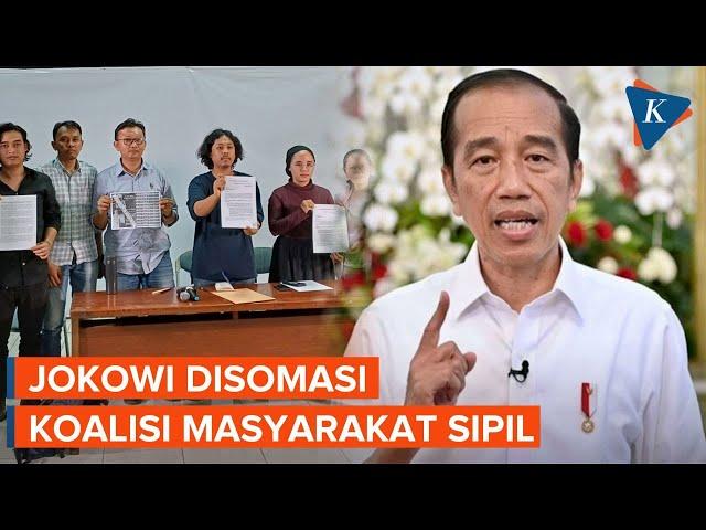 Koalisi Masyarakat Sipil Somasi Jokowi, Minta Tak Bagi Bansos hingga Pemilu 2024 Usai