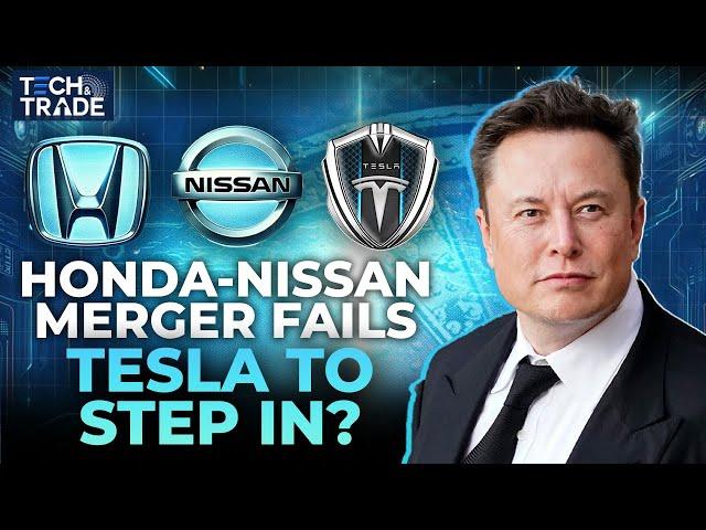 Honda-Nissan’s $60B Deal Fails, Japan Courts Tesla for Investment | Firstpost Tech & Trade | N18G