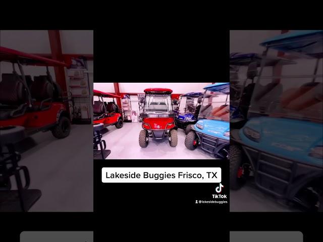 Lakeside Buggies Frisco, TX Showroom Icon and Epic Golf Carts for sale