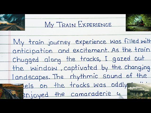 My Train Journey Experience / Travel story in train / Summer vacation and travel in train / Train