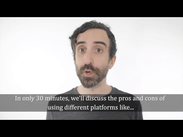 Crowdfunding Basics in 30 Minutes with captions