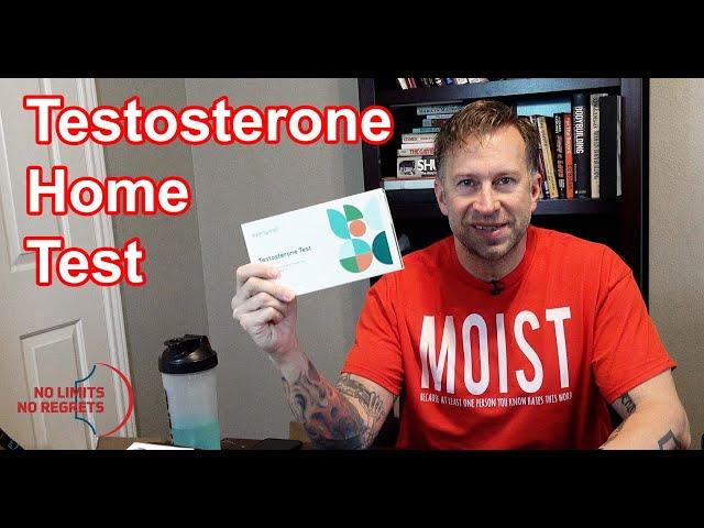 Taking the Everlywell TESTOSTERONE TEST Kit at HOME and Testosterone Level Report