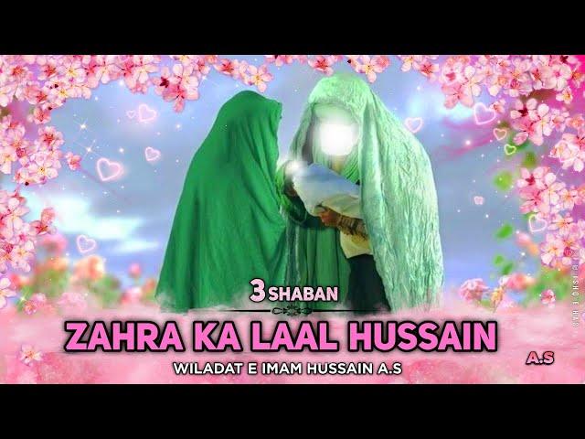 3 Shaban | Zahra Ka Laal Hussain | Mola Hussain  WhatsApp Status | 3 Shaban Status | Ishq e hasnain