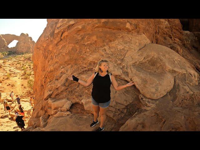 RV living Join us as we hike the Arches 4X4 offroad conquer Schafers Trail & so much more #moab  #rv