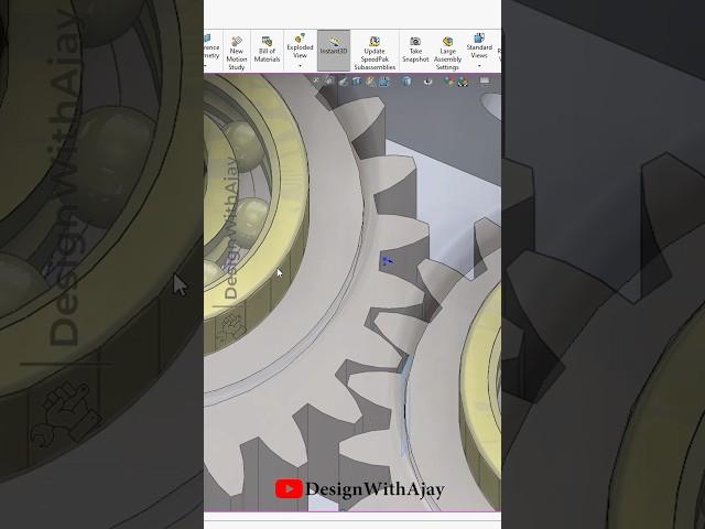 Pump Gearbox #designwithajay #solidworks #engineering #design #designwithajay #cad