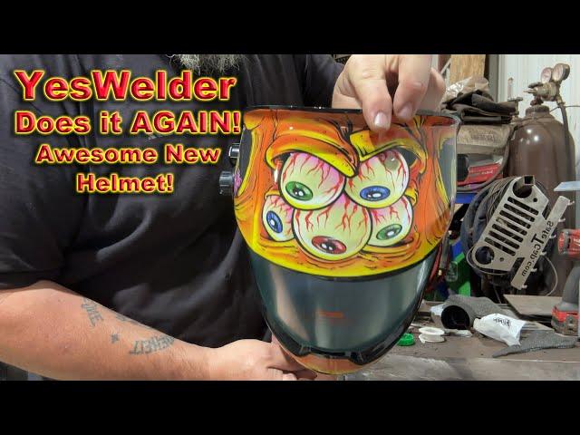 New Welding Helmet! Yeswelder Knocks It Out Of The Park Yet AGAIN!!!!