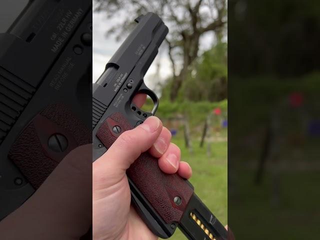 Plinking with a Sig 1911-22 pistol [POV Shooting]