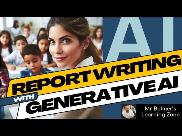  Exploring Generative AI in Education: Writing Subject Reports!