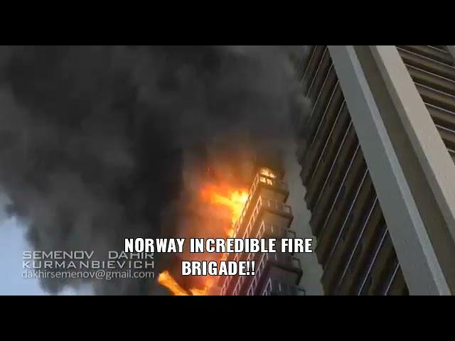 Norway Incredible Fire Brigade | New Technology | Drone | Fast and Furious #technology #norway