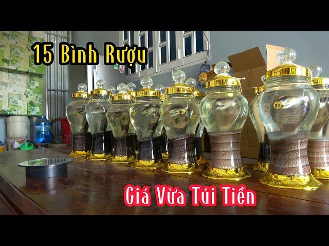 15 Bình Rượu Vừa Đẹp Vừa Rẻ | Mười Thương Săn Bắt