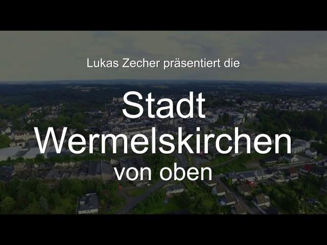 Stadt Wermelskirchen von oben