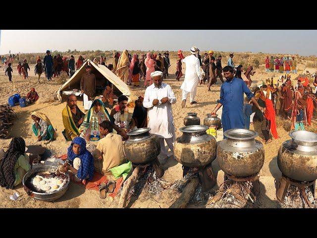 Marriage Ceremony in Desert | Traditional Wedding of Poor Community In Desert Village Pakistan