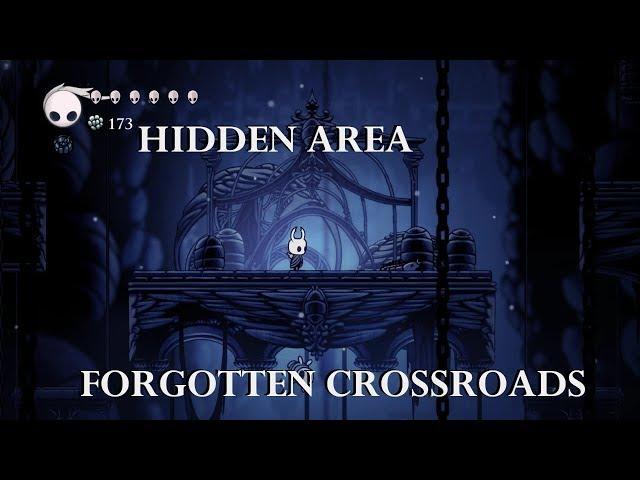 Hollow Knight - Secret Wall Forgotten Crossroads