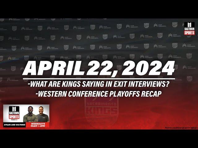 The Sacramento Kings offseason is underway | Stiles & Watkins