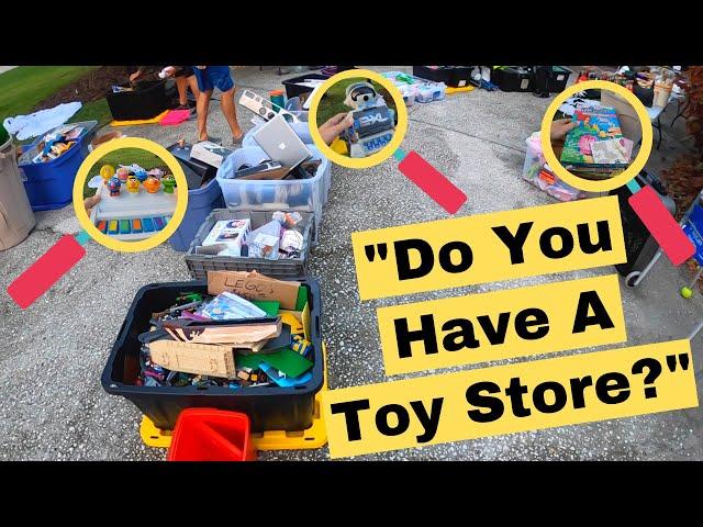 This Garage Sale Was OVERFLOWING With Vintage Toys!