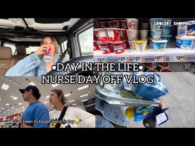 day in the life | nurse day off Vlog | shopping | new house thingz 