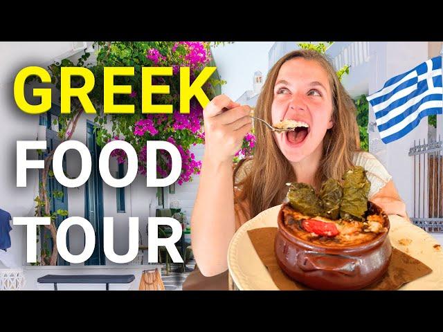 Greek STREET FOOD Tour in Athens, Greece: 6 Unique Dishes!