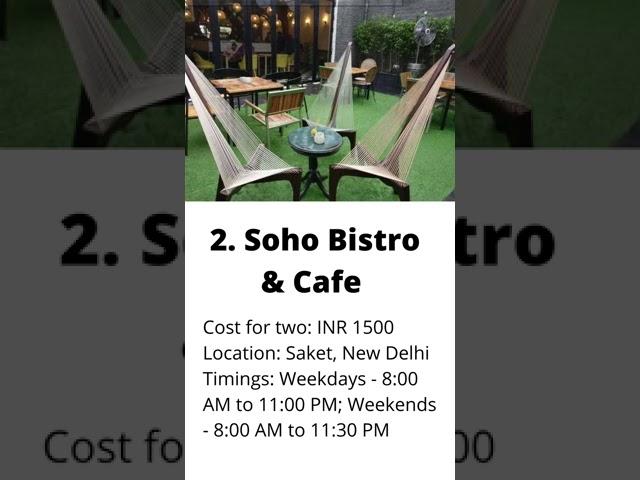 Here Are The Top 5 Best Cafes In Delhi With Best Food And Ambience.