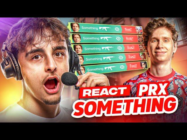 IL EST BEAUCOUP TROP CONFIANT !! (fugu react PRX S0mething)