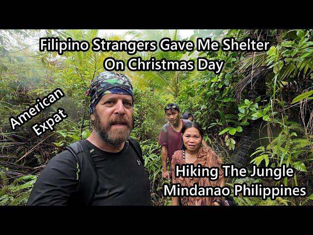 MINDANAO PHILIPPINES - AMERICAN EXPAT HIKES INTO A JUNGLE ON CHRISTMAS DAY #travel #philippines