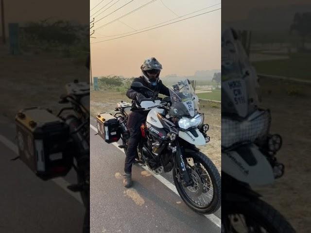 ￼Triumph Tiger 800 fully loaded accessories, #youtubeshorts