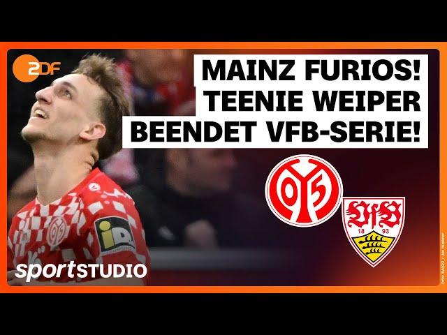 1. FSV Mainz 05 – VfB Stuttgart | Bundesliga, 19. Spieltag 2024/25 | sportstudio