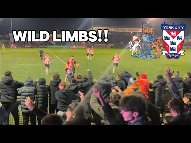 FANS GO WILD AS ALTY HIT 3 IN 20 MINUTES!! - Altricham 3-0 York City