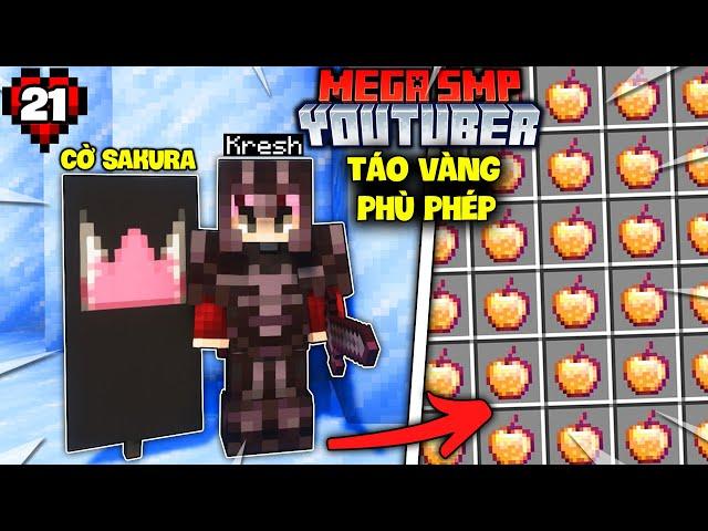 MINECRAFT Mega SMP Tập 21: Người Sỡ Hữu Nhiều Táo Vàng Phù Phép Nhất Mega SMP ???