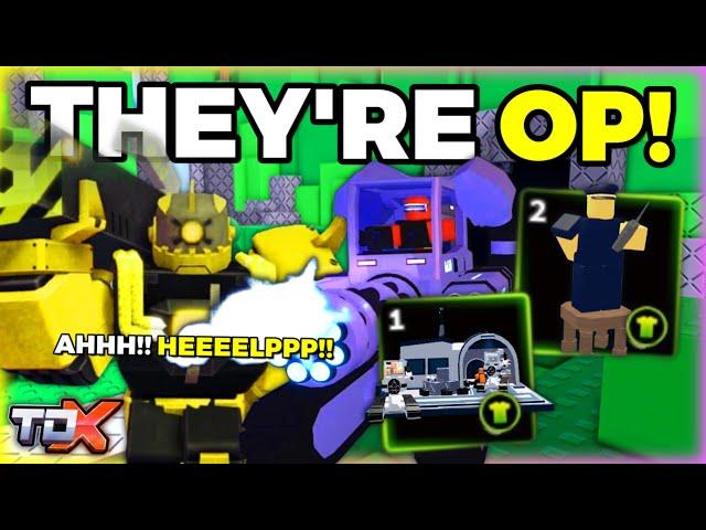 You Are NOT READY For The New OP TDX Towers! | ROBLOX