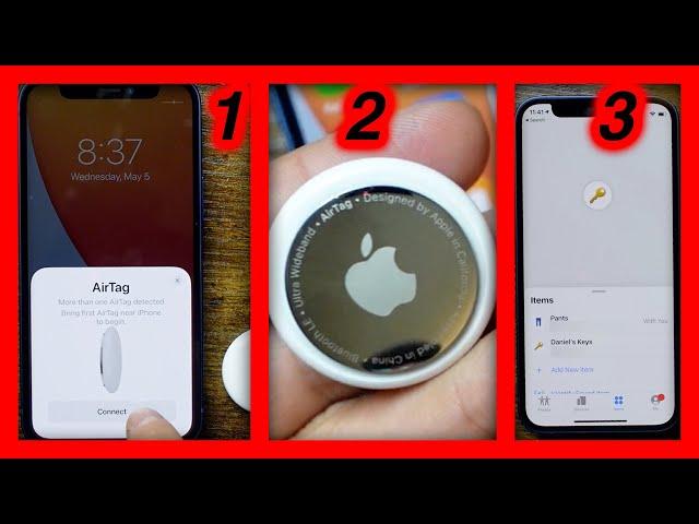 How To Use Apple AirTags Tutorial - AirTag Tips & Tricks